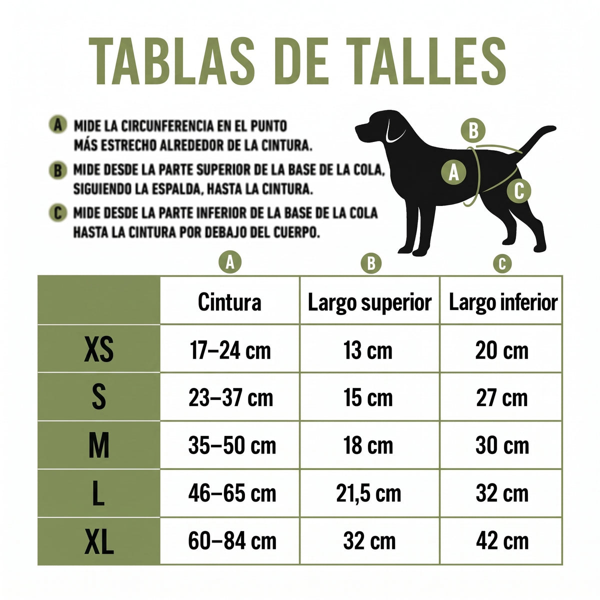 Pañal Absorbente Lavable para Perra · Incontinencia y Celo · Mimos®