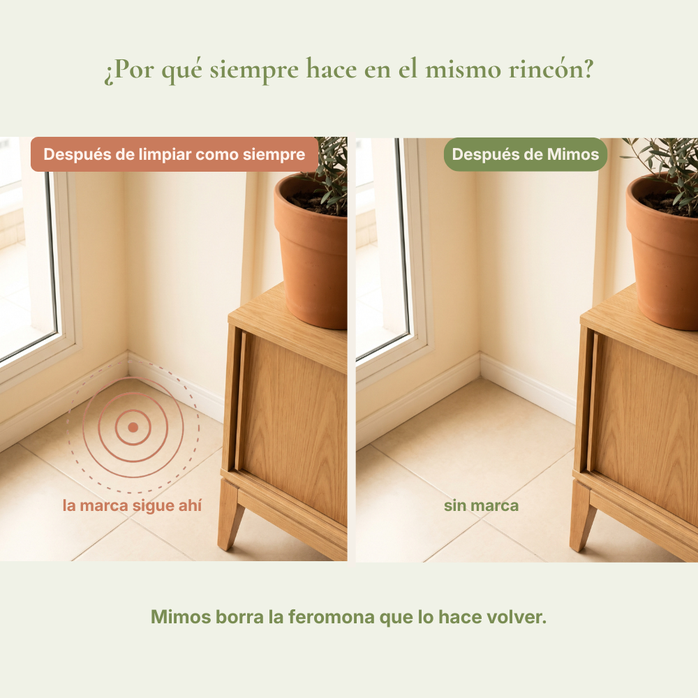 Polvo Absorbente para Pis · Doble Acción · Mimos 250g