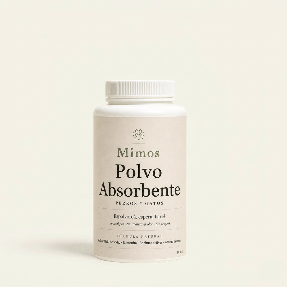 Polvo Absorbente para Pis · Mimos 250g