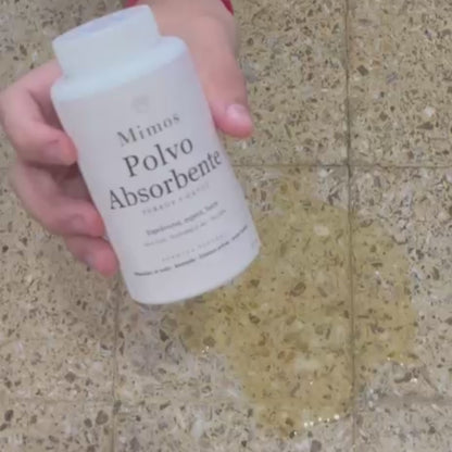 Polvo Absorbente para Pis · Doble Acción · Mimos 250g